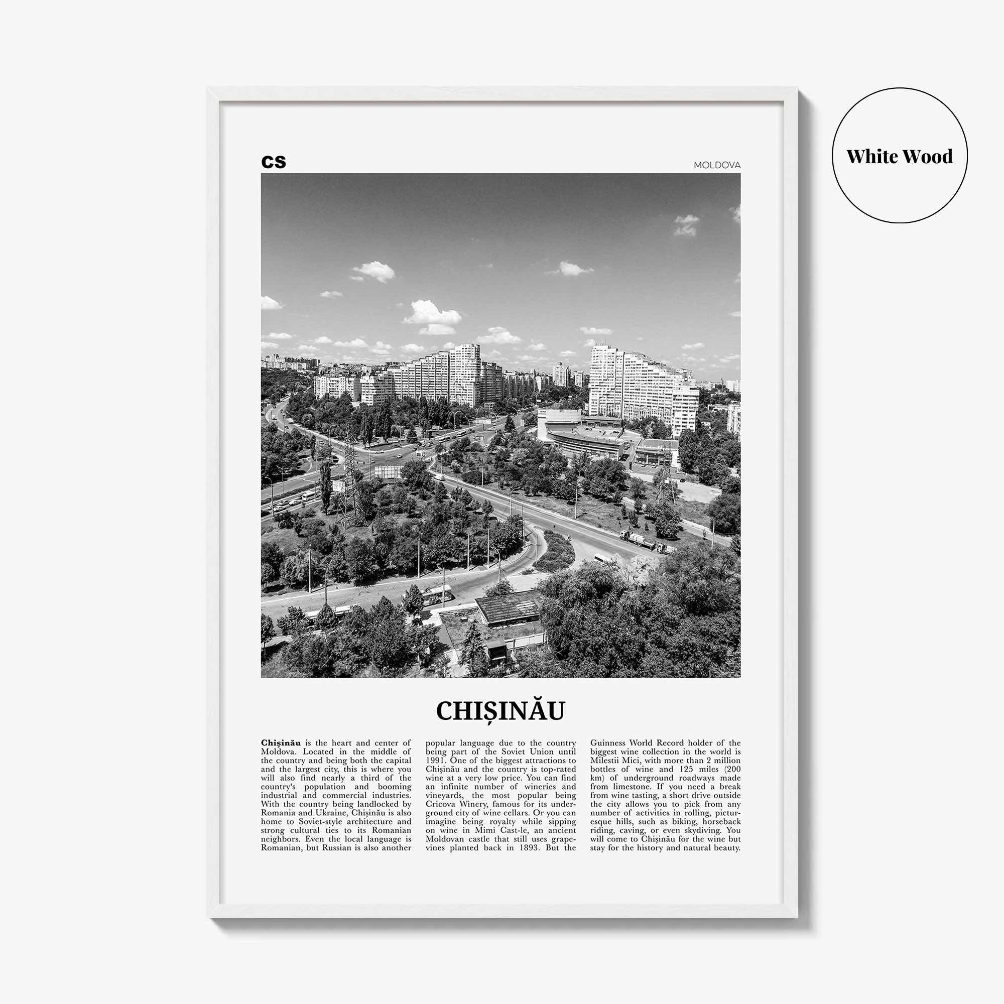 Chisinau Print Black and White, Chișinău Wall Art, Chișinău Poster, Chișinău Photo, Chișinău Wall Décor, Chisinau, Moldova, Kishinev