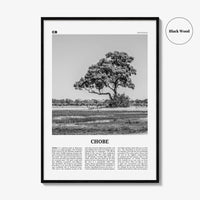 Chobe National Park Print Black and White, Chobe Wall Art, Chobe Poster, Chobe Photo, Chobe Wall Décor, Chobe Map, Botswana