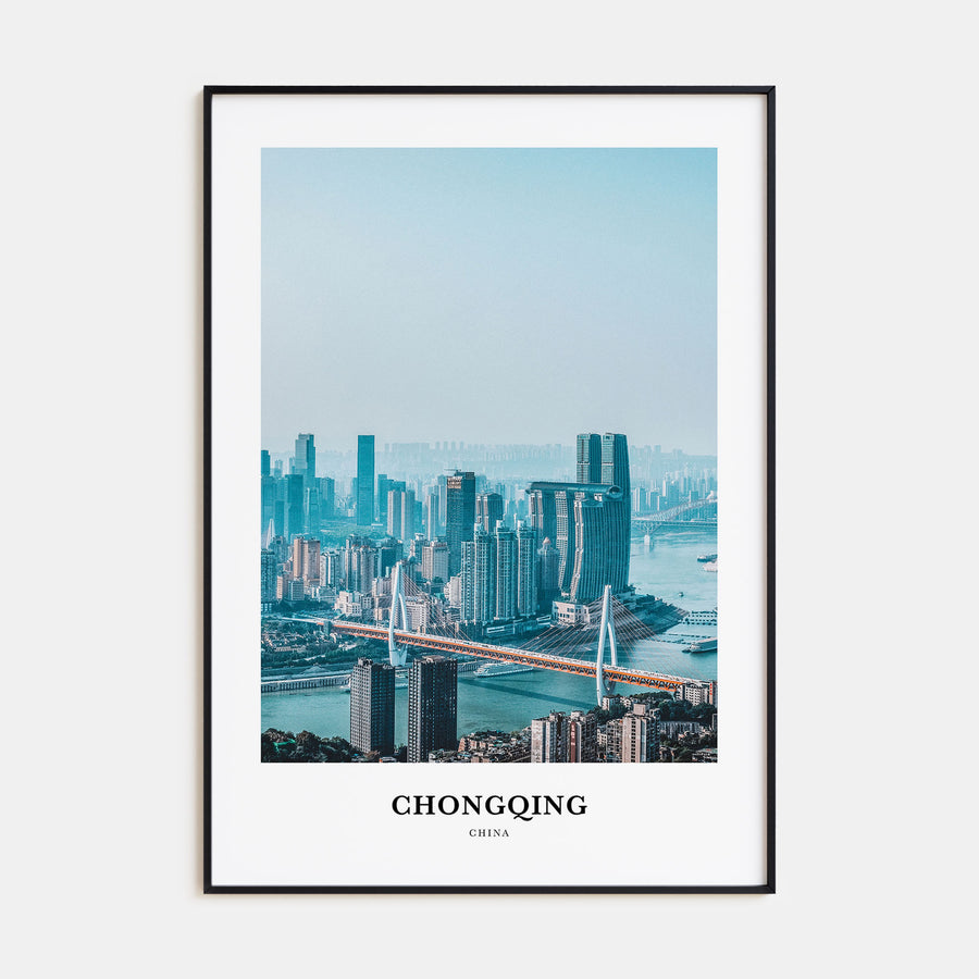 Chongqing Portrait Color Poster
