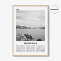 Christchurch Print Black and White No 1, Christchurch Wall Art, Christchurch Poster, Christchurch Photo, New Zealand Poster Print