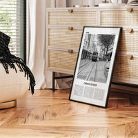 Christchurch Print Black and White No 2, Christchurch Wall Art, Christchurch Poster, Christchurch Photo, New Zealand Poster Print, Oceania