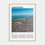 Christchurch Travel Color Poster
