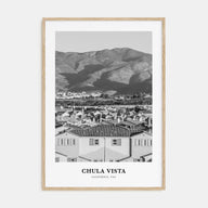 Chula Vista Portrait B&W Poster