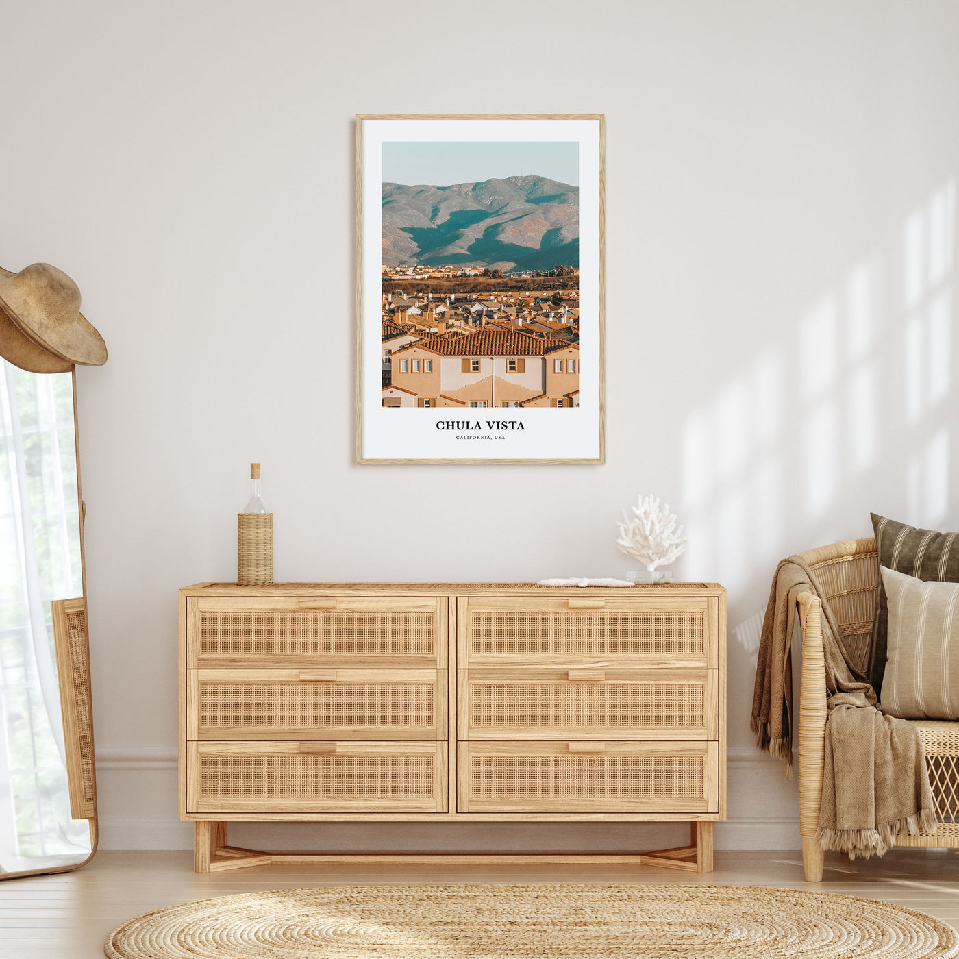Chula Vista Portrait Color Poster