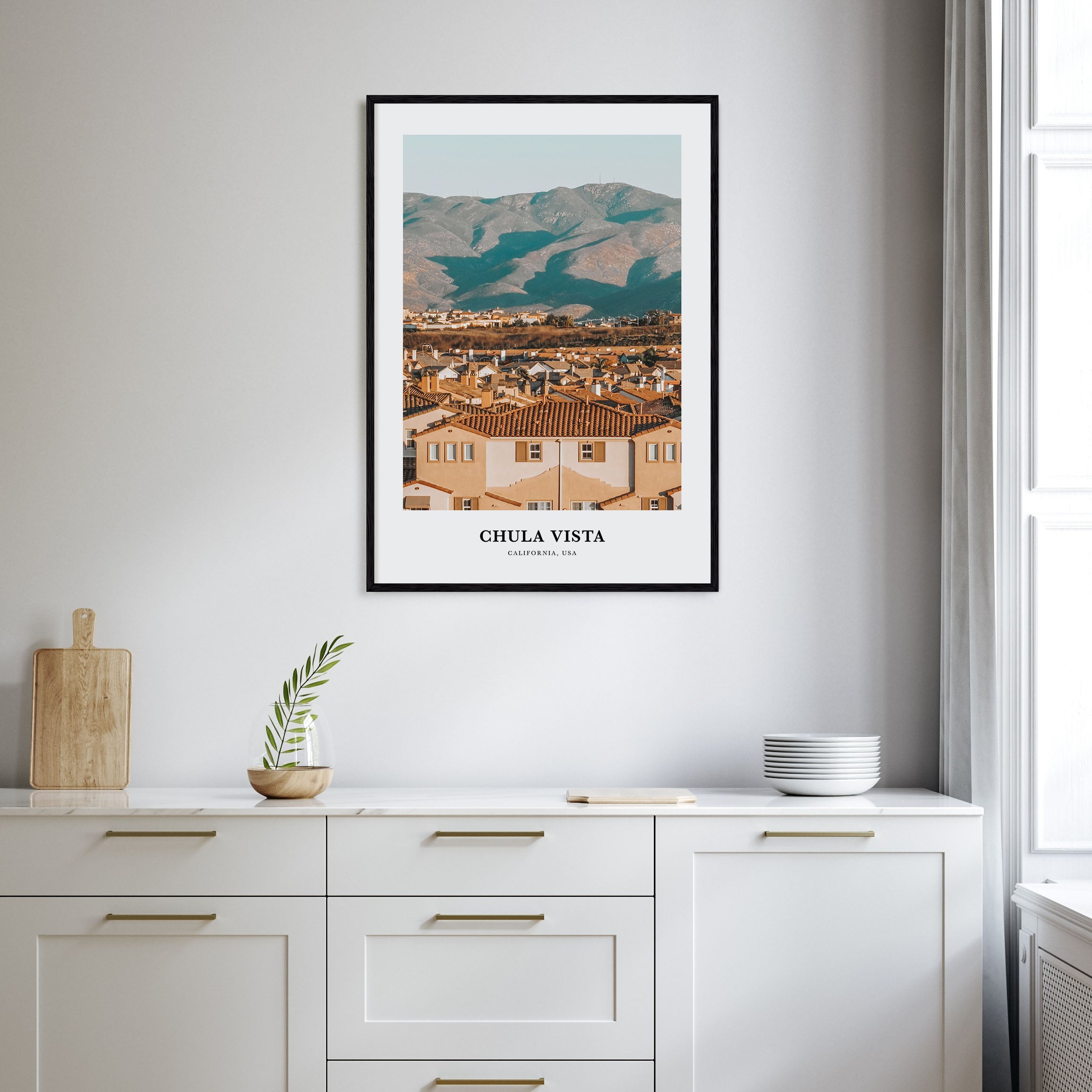 Chula Vista Portrait Color Poster