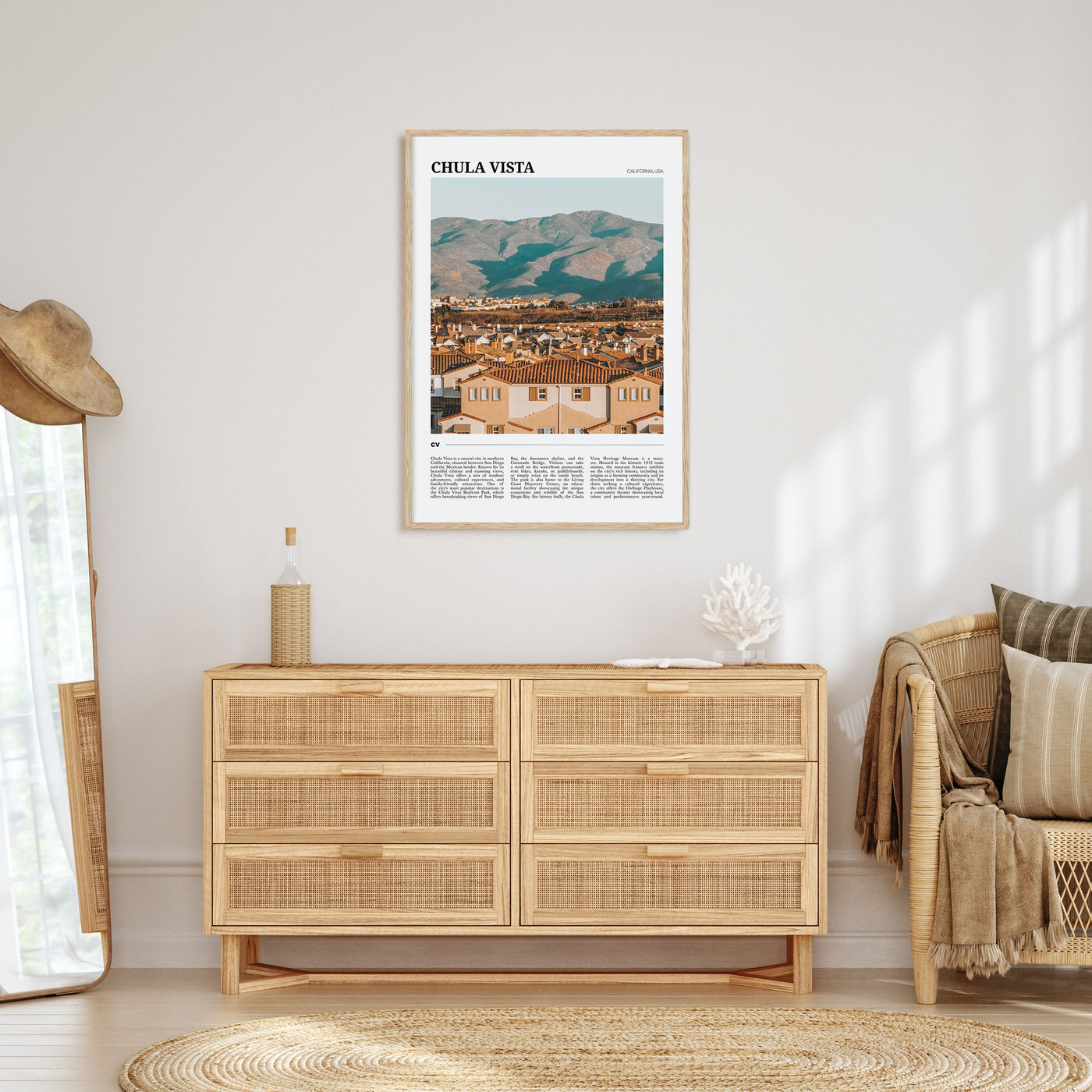 Chula Vista Travel Color Poster