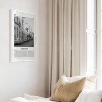 Cienfuegos Print Black and White, Cienfuegos Wall Art, Cienfuegos Poster, Cienfuegos Photo, Cienfuegos Wall Décor, Cienfuegos Map, Cuba