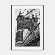 Cincinnati Photo B&W No 2 Poster