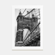 Cincinnati Photo B&W No 2 Poster