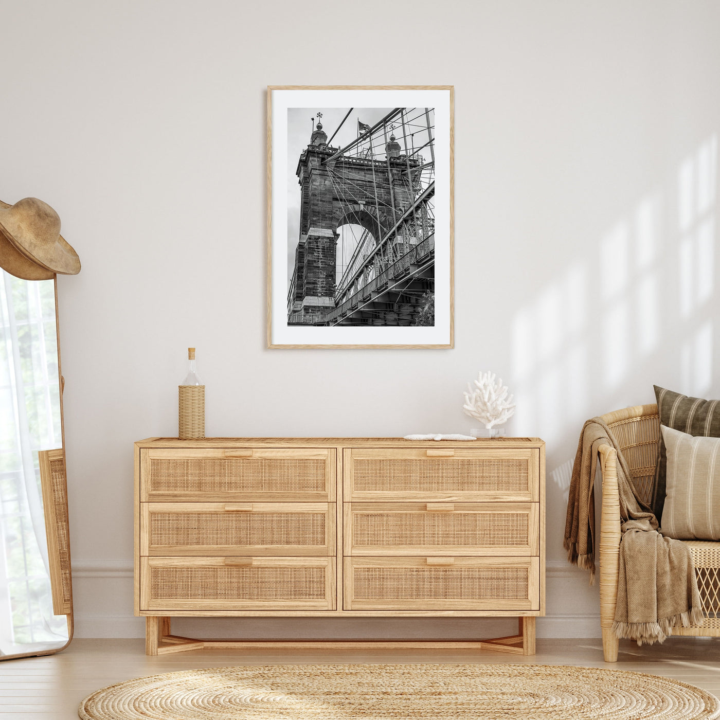 Cincinnati Photo B&W No 2 Poster