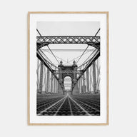 Cincinnati Photo B&W No 3 Poster