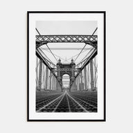 Cincinnati Photo B&W No 3 Poster