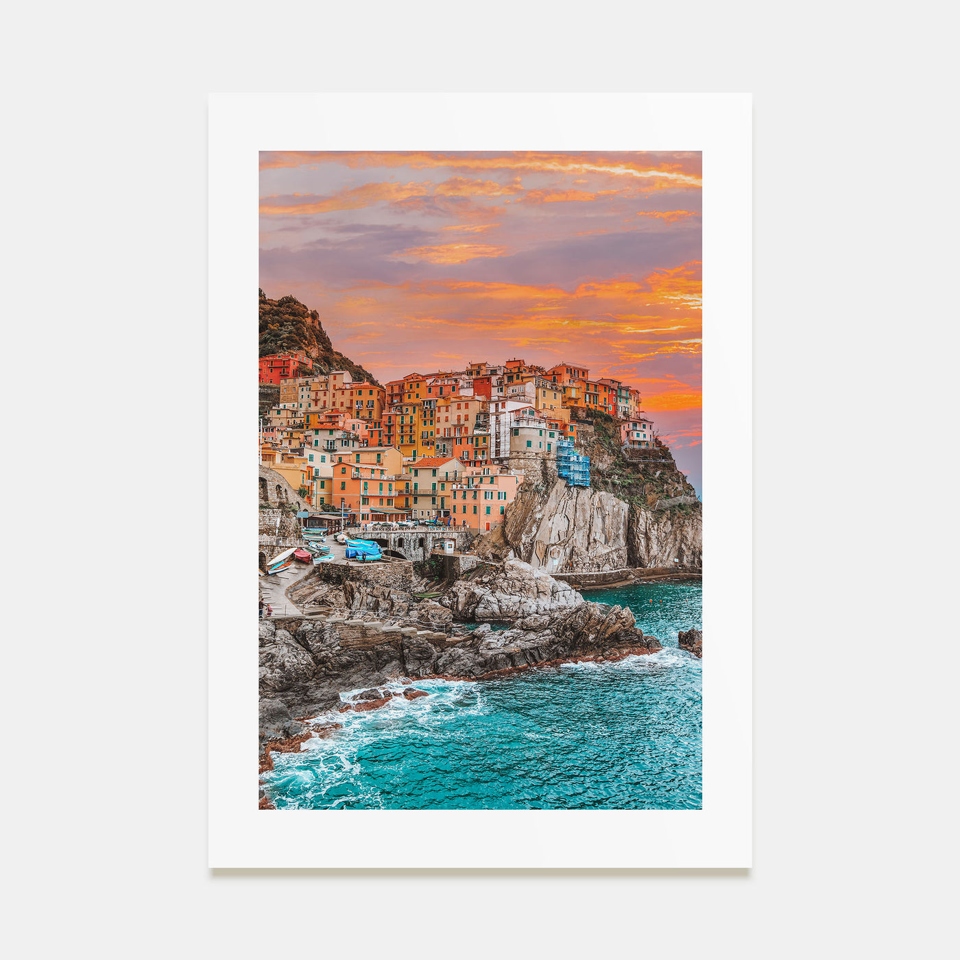 Cinque Terre Photo Color No 1 Poster