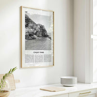 Cinque Terre Print Black and White No 1, Cinque Terre Wall Art, Cinque Terre Poster, Cinque Terre Photo, Italy, Italia, Liguria La Spezia