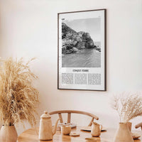 Cinque Terre Print Black and White No 1, Cinque Terre Wall Art, Cinque Terre Poster, Cinque Terre Photo, Italy, Italia, Liguria La Spezia