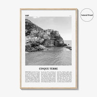 Cinque Terre Print Black and White No 1, Cinque Terre Wall Art, Cinque Terre Poster, Cinque Terre Photo, Italy, Italia, Liguria La Spezia