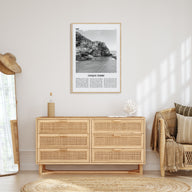 Cinque Terre Travel B&W No 1 Poster