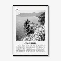 Cinque Terre Print Black and White No 2, Cinque Terre Wall Art, Cinque Terre Poster, Cinque Terre Photo, Italy, Liguria La Spezia