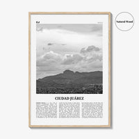 Ciudad Juarez Print Black and White, Ciudad Juárez Wall Art, Ciudad Juárez Poster, Ciudad Juárez Photo, Ciudad Juárez Décor, Mexico
