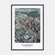 Claremont Portrait Color Poster