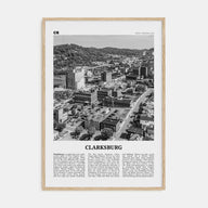 Clarksburg Travel B&W Poster