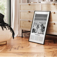 Clearwater Print Black and White, Clearwater Wall Art, Clearwater Poster, Clearwater Photo, Clearwater Décor, Florida, USA, United States