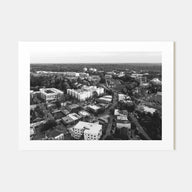 Clemson Landscape B&W Poster