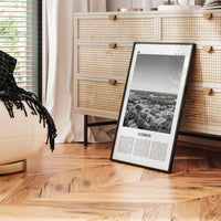 Clemson Print Black and White No 2, Clemson Wall Art, Clemson Poster, Clemson Photo, Clemson Map, South Carolina, USA, United States