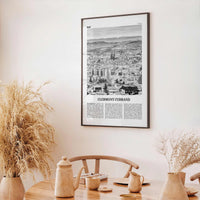 Clermont Ferrand Print Black and White, Clermont-Ferrand Art, Clermont-Ferrand Poster, Clermont-Ferrand Photo, Décor, Clermont-Ferrand Map