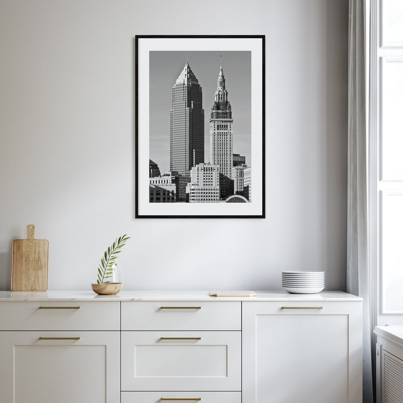 Cleveland Photo B&W No 2 Poster