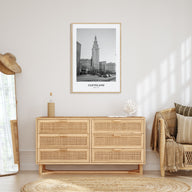 Cleveland Portrait B&W No 2 Poster