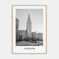 Cleveland Portrait B&W No 2 Poster