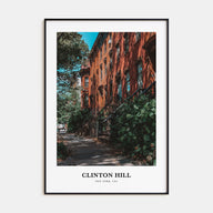 Clinton Hill Portrait Color Poster