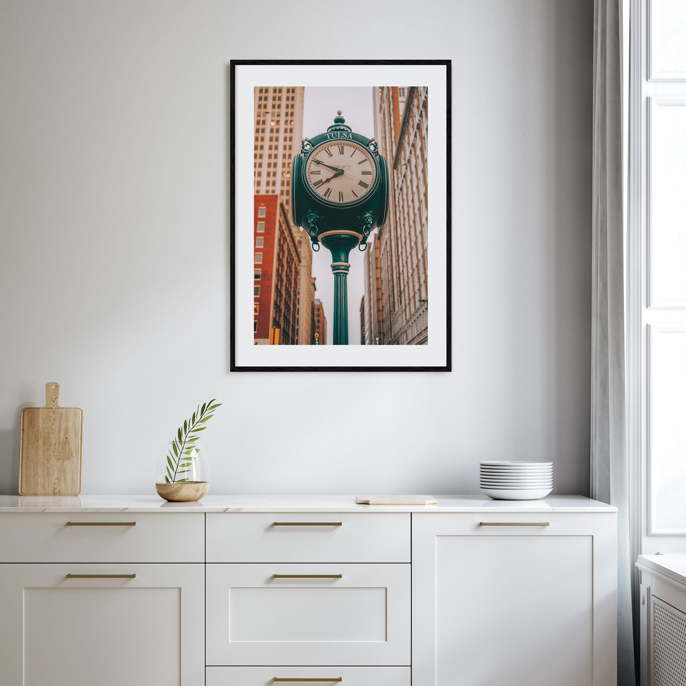 Clock Photo Color No 1 Poster