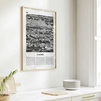 Clonmel Print Black and White, Clonmel Wall Art, Clonmel Poster, Clonmel Photo, Clonmel Wall Décor, Clonmel Map