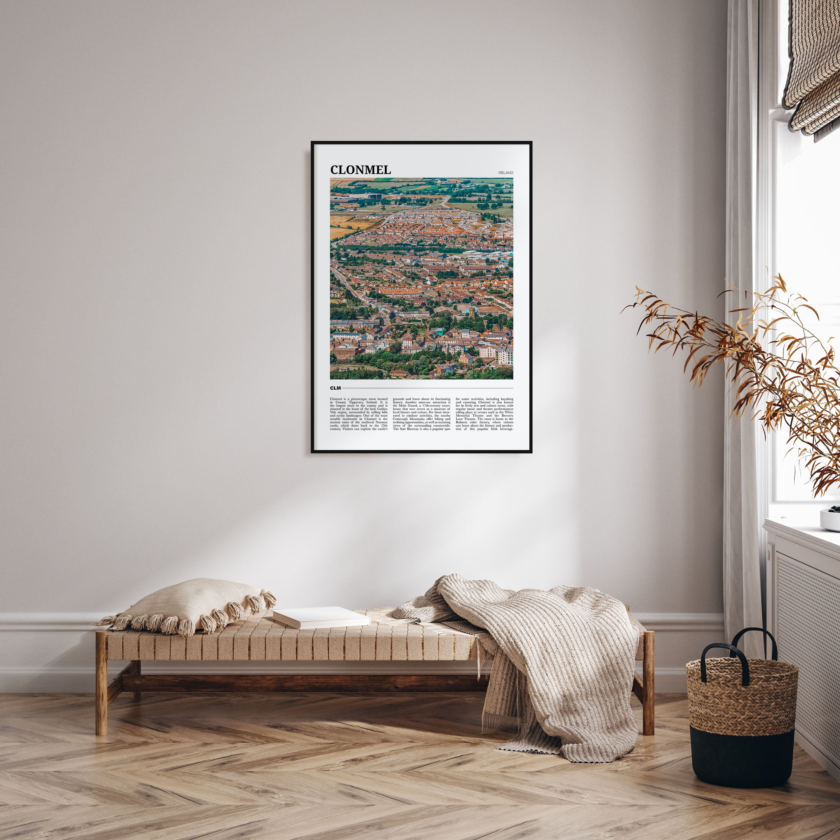 Clonmel Travel Color Poster