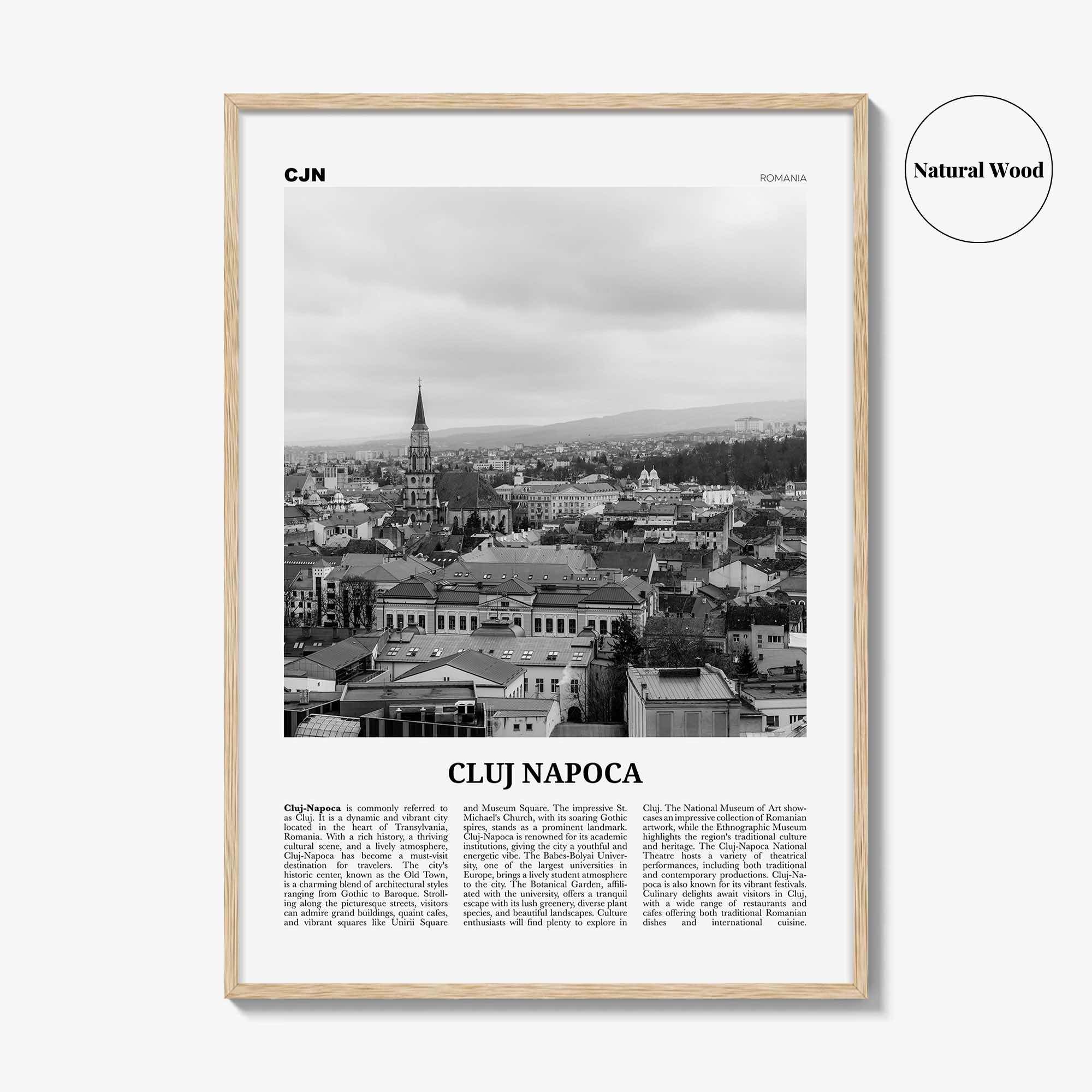 Cluj Napoca Print Black and White, Cluj Napoca Wall Art, Cluj Napoca Poster, Cluj Napoca Photo, Cluj Napoca Wall Décor, Cluj Napoca, Romania