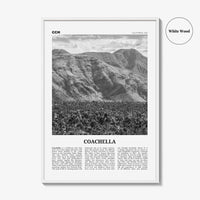 Coachella Print Black and White, Coachella Wall Art, Coachella Poster, Coachella Photo, Coachella Wall Décor, Coachella Map, United States