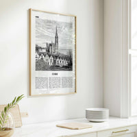 Cobh Print Black and White No 2, Cobh Wall Art, Cobh Poster, Cobh Photo, Cobh Wall Décor, Cóbh, Ireland, County Cork