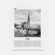 Cobh Travel B&W No 2 Poster