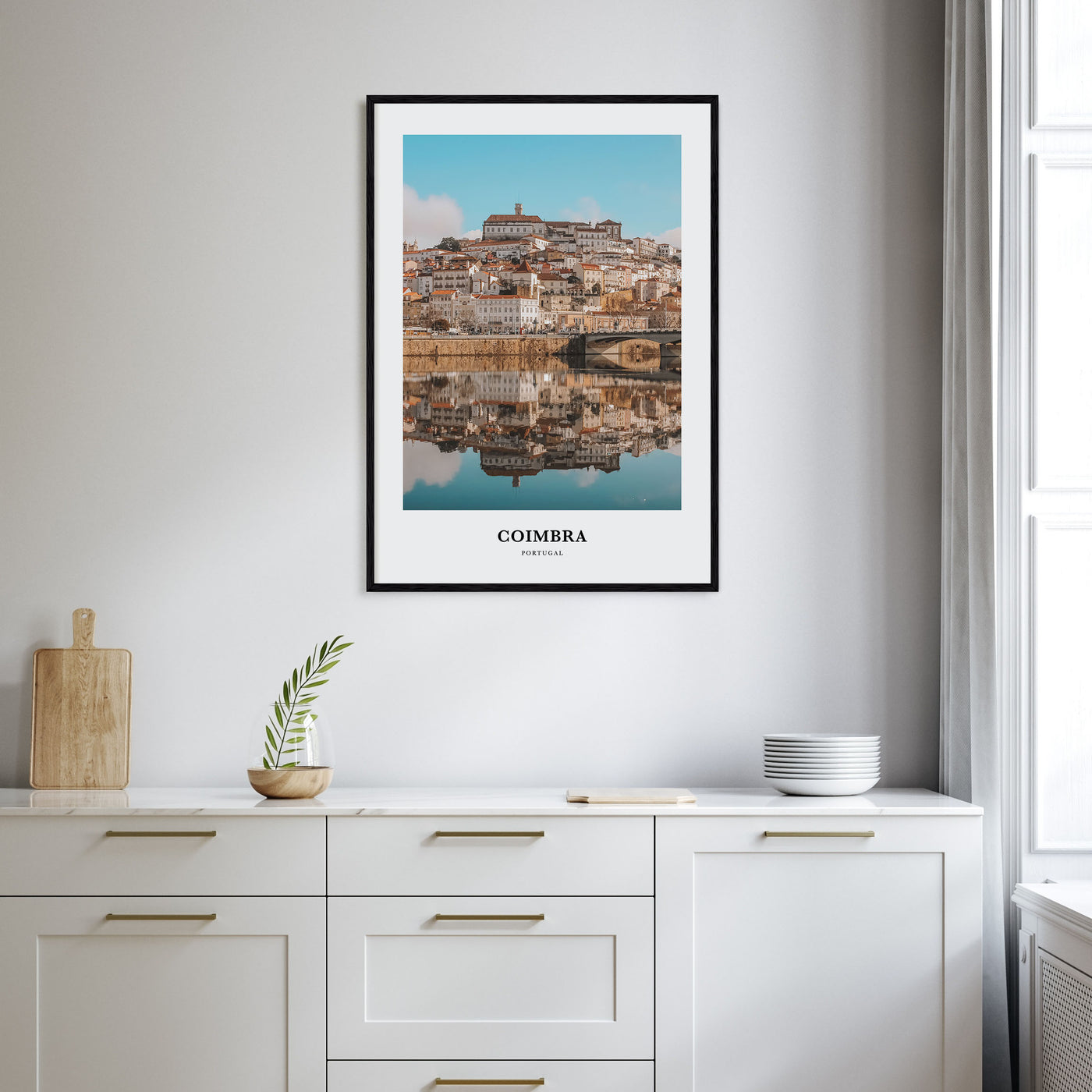 Coimbra Portrait Color Poster