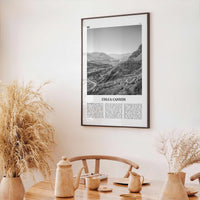 Colca Canyon Print Black and White, Colca Canyon Wall Art, Colca Canyon Poster, Colca Canyon Photo, Colca Canyon Wall Décor, Peru