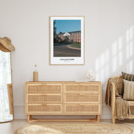 College Park Portrait Color Poster