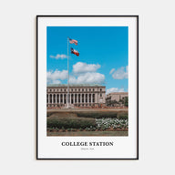 College Station Portrait Color Poster
