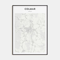 Colmar Map Portrait Poster