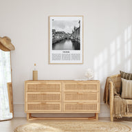 Colmar Travel B&W Poster