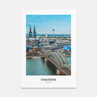 Cologne Portrait Color Poster