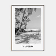 Colombia Portrait B&W No 1 Poster