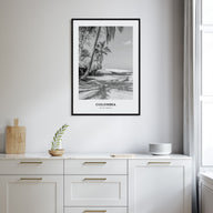 Colombia Portrait B&W No 1 Poster