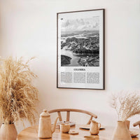 Colombia Print Black and White No 1, Colombia Wall Art, Colombia Poster, Colombia Photo, Bogota, Bogotá, Medellin, Cali, South America
